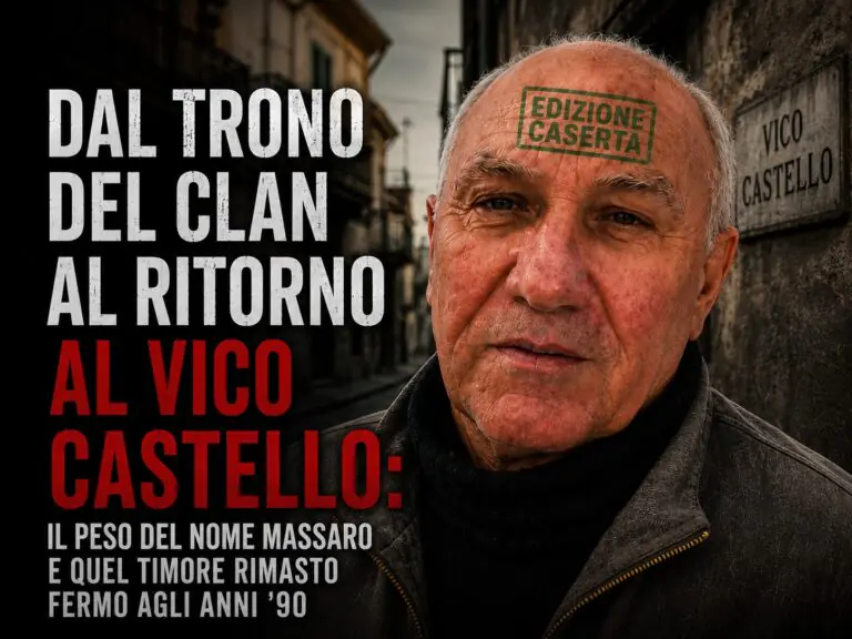Dal trono del clan al ritorno al vico Castello: il peso del nome Massaro e quel timore rimasto fermo agli anni ’90