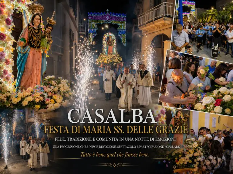 Casalba, la fede attraversa il paese: una processione tra devozione, tradizione e modernità