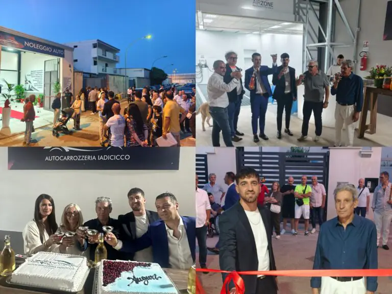 Marcianise, inaugurata la Autocarrozzeria Iadicicco: tecnologia, artigianalità e nuovi servizi per il territorio