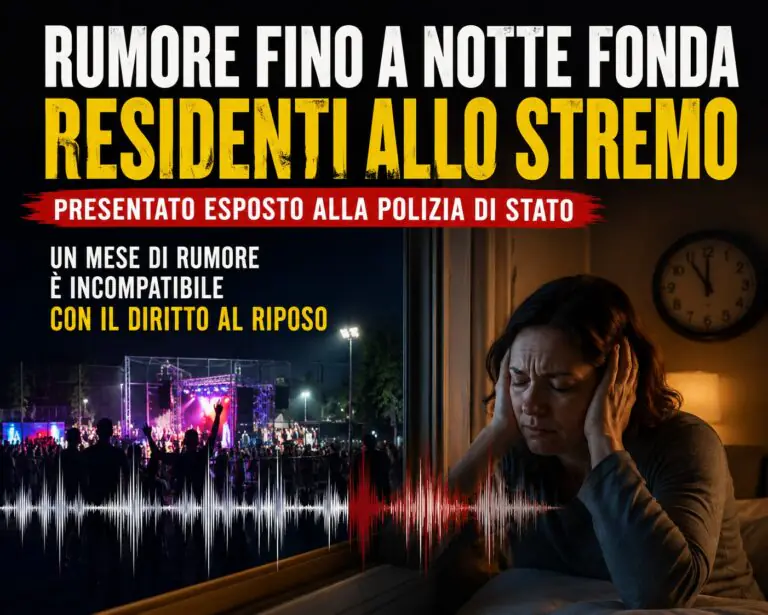 Rassegna estiva di un mese troppo rumorosa: presentato esposto alla polizia