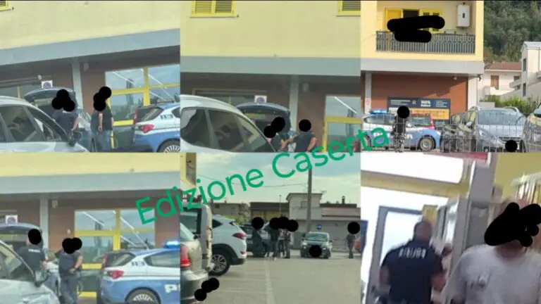 Rapina all’Eurospin di Cancello Scalo: bandito a volto scoperto entra con un fucile e minaccia la cassiera