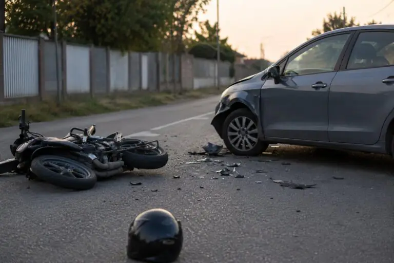 Auto contro moto, 2 giovani sbalzati sull’asfalto