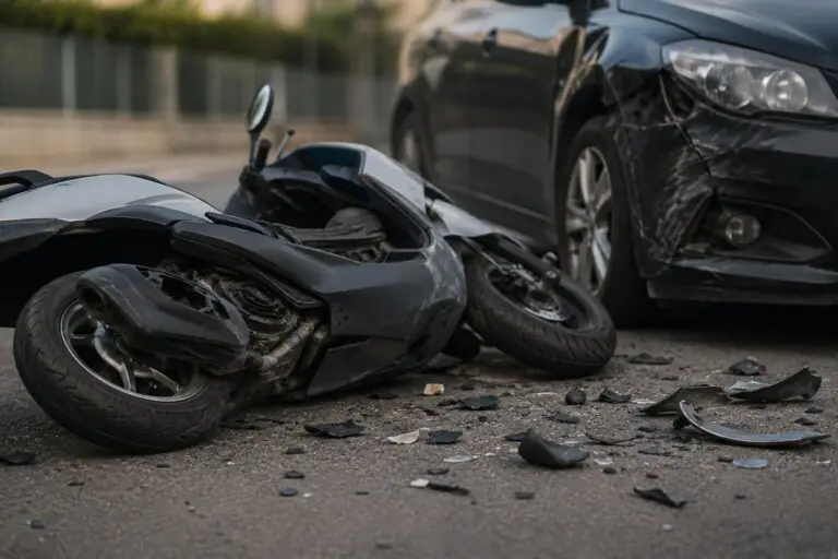 Impatto choc tra scooter e auto, muore centauro