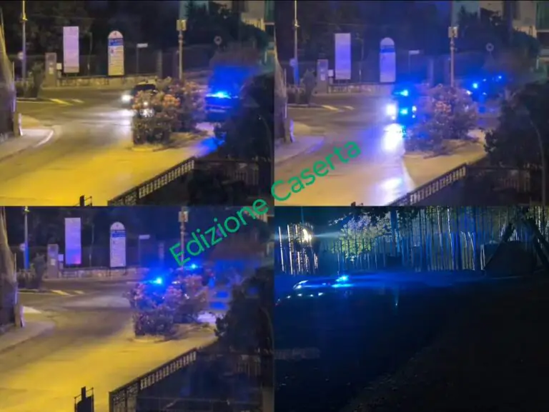 Sirene, sgommate e spari alle quattro del mattino: super pilota in fuga tra due città