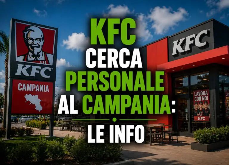 KFC cerca personale al Campania: le info