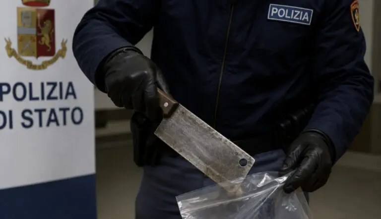 Aggressione con una mannaia in un bar: arrestato per tentato omicidio. Nome