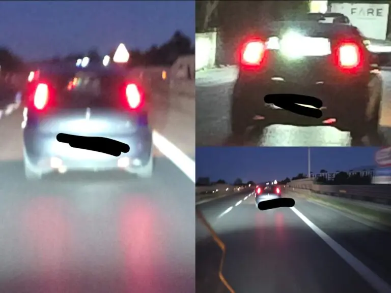 Auto sospetta avvistata in agguato nei pressi dell’Asse Mediano, è allarme