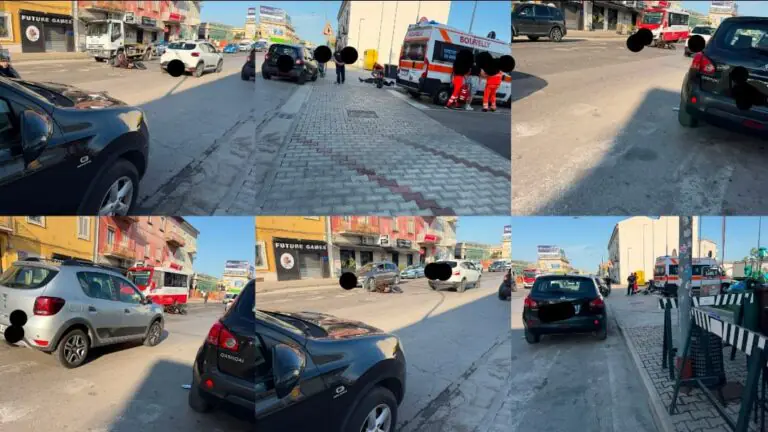 Auto urta moto lungo la Nazionale, coppia sbalzata sull’asfalto