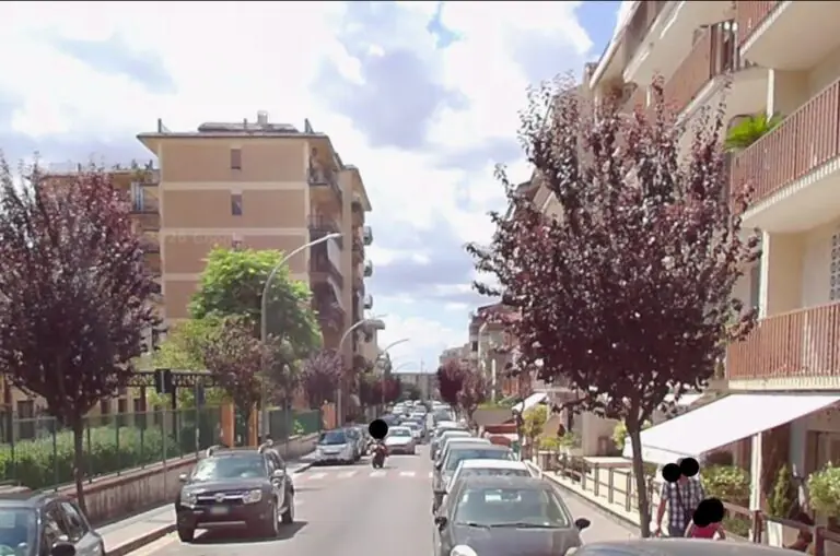 Baby gang sfreccia contromano e danneggia le auto in sosta