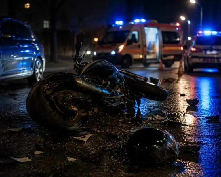 Con la moto si schiantano a terra, coppia trasportata d’urgenza