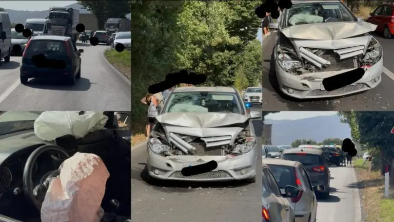 Schianto sulla strada del mare, corsa in ospedale per due