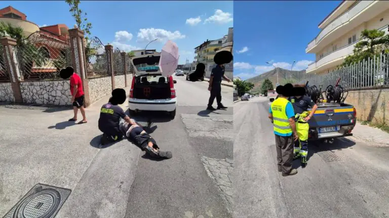 Trovato a terra in strada, soccorso dalla Protezione Civile