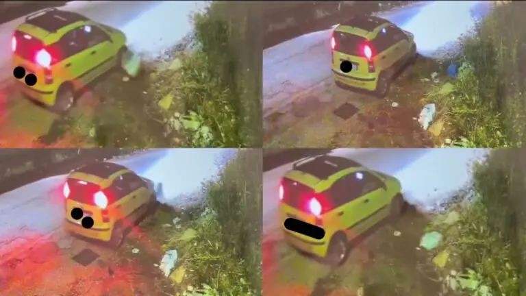 Beccato dalle telecamere mentre lancia rifiuti dall’auto, il sindaco: “Hanno sbagliato Comune”