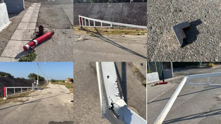 Vandali abbattono sbarra: cresce l’allarme sicurezza