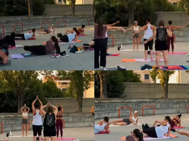 Grande partecipazione al pilates, ma l’iniziativa viene disturbata: il monito dell’assessore Parisi