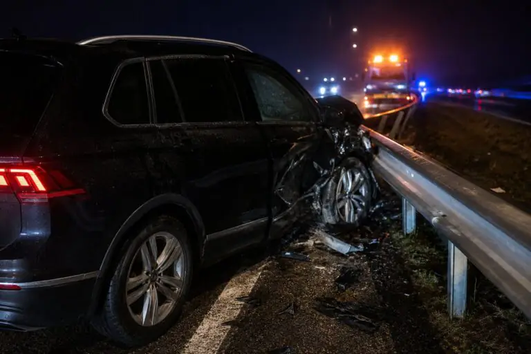 Sbanda e si schianta contro guard rail, choc sull’A1