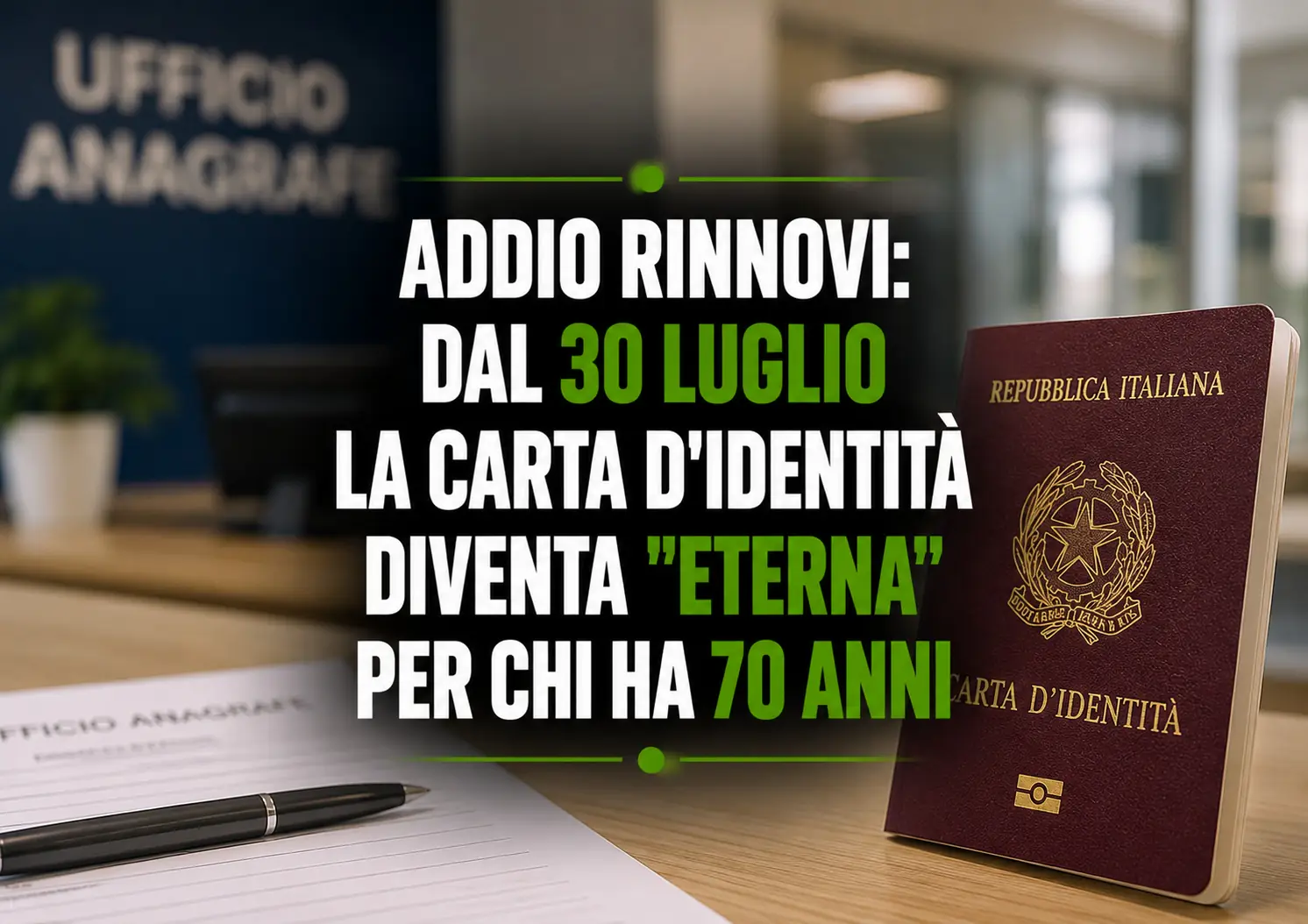 carta d'identità scadenza