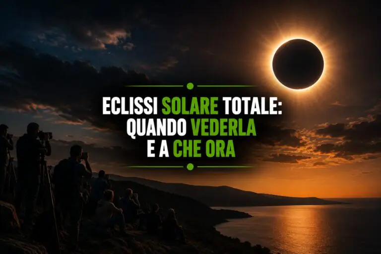 Eclissi solare totale: quando vederla e a che ora