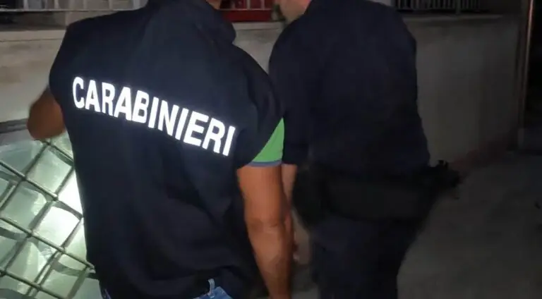 Sorpreso mentre recupera la droga dal muro, pregiudicato spedito in carcere