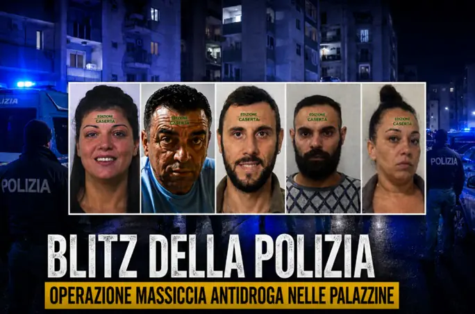 Delivery dello spaccio, le foto dei 7 fermati. Trovato carico di droga durante perquisizione