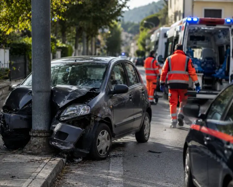Accusa malore mentre guida finendo contro palo e muore: dramma in città