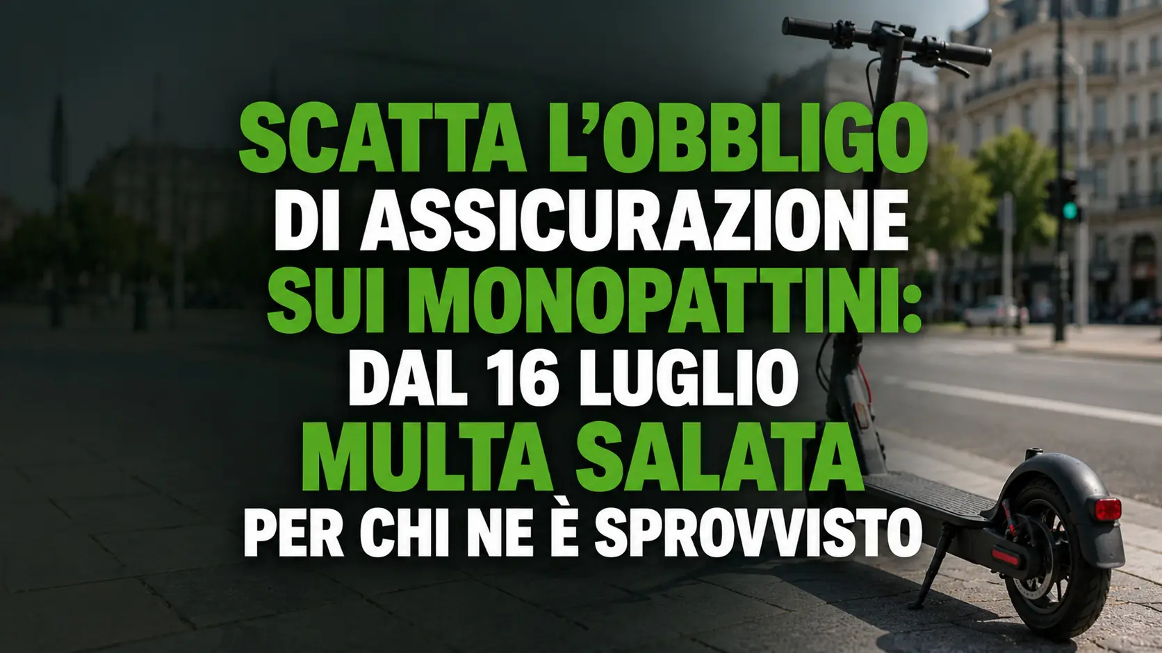 monopattino elettrico