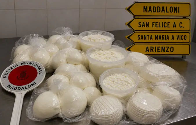 Maxi sequestro di ricotta e mozzarella: ecco dove erano conservate