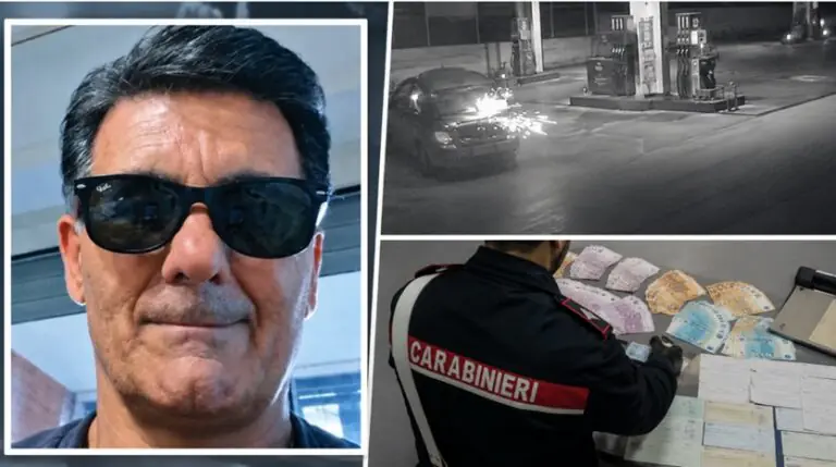 Spari nell’area di servizio del sindaco, 2 fermati: boss torna in cella dopo scarcerazione. Trovati 7mila euro