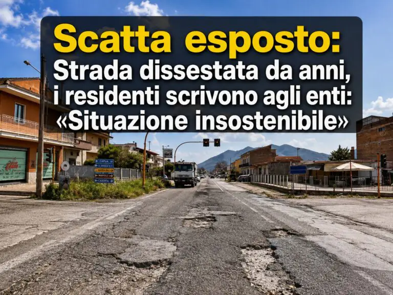 Notte senza pace sull’Appia: camion, buche e vibrazioni nelle abitazioni