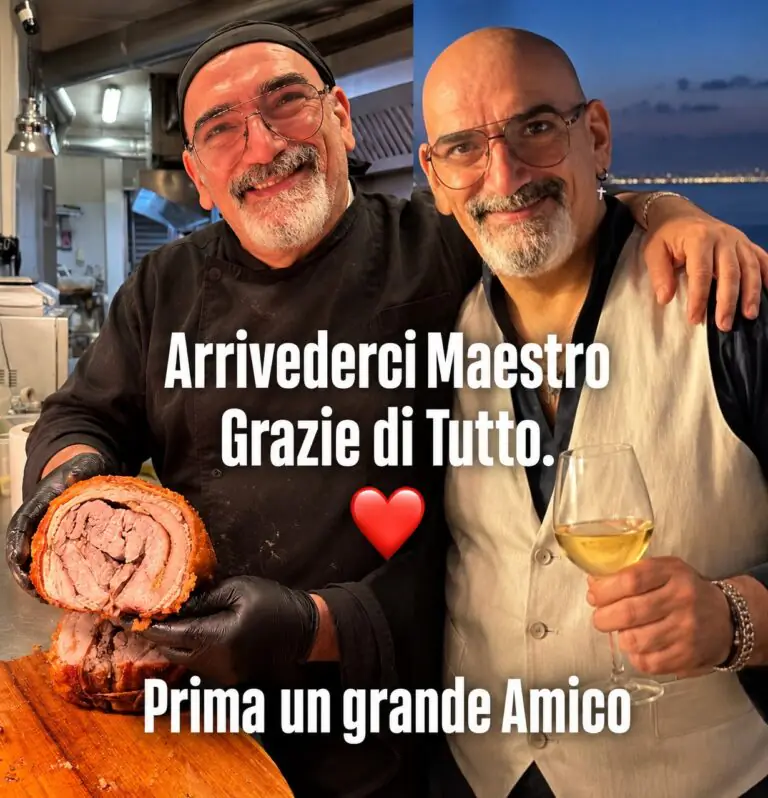 Comunità piange lo chef dal cuore grande: «Per noi eri un maestro»