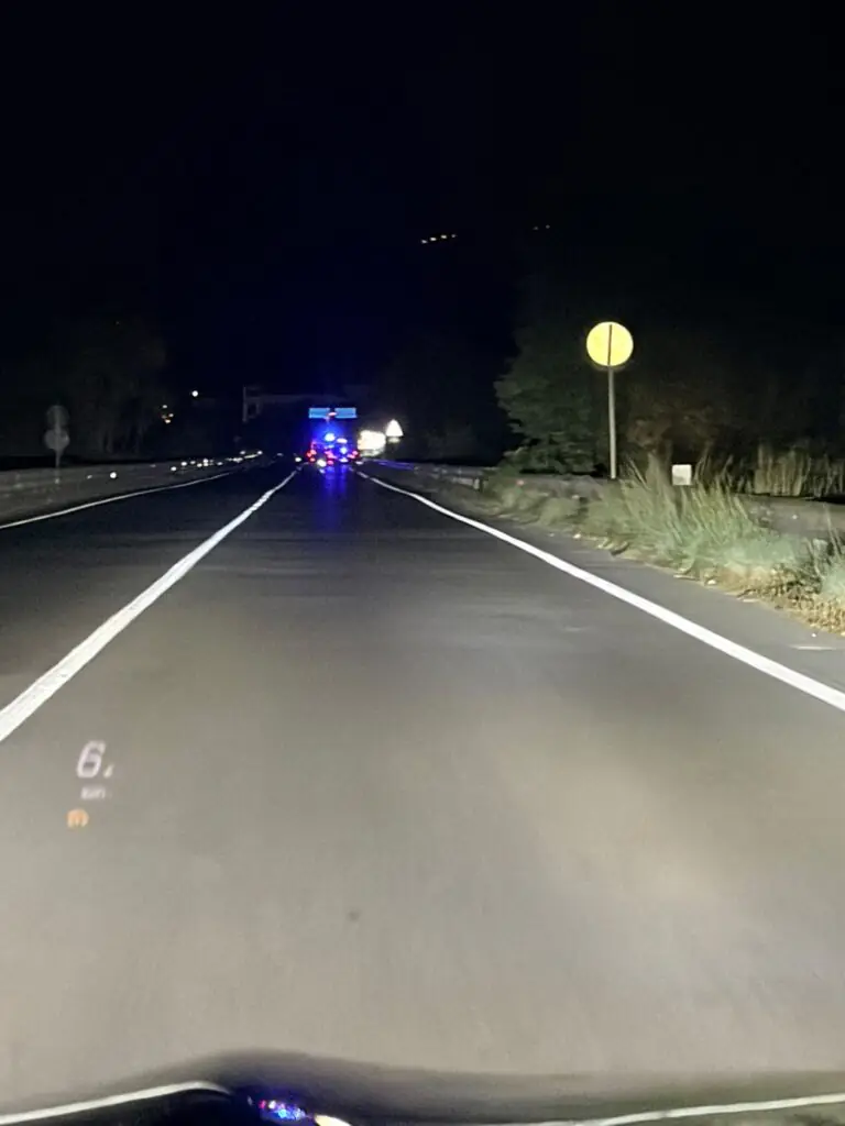 Brutto incidente nella notte sulla variante