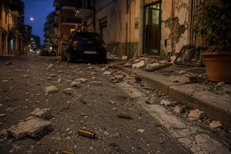 Lite durante terremoto finisce nel sangue: partono spari