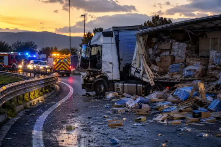 Perde il controllo del tir e si ribalta, muore camionista. Dramma sull’A1