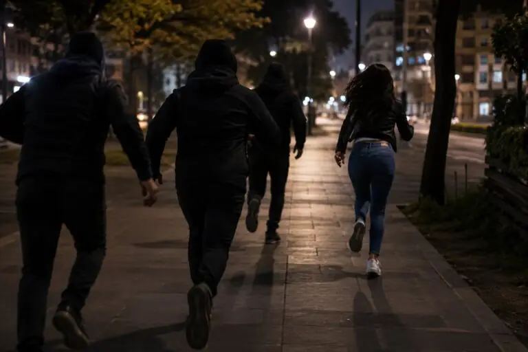 Tre banditi aggrediscono ragazza e la inseguono per scipparla, choc in strada