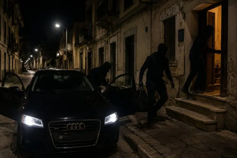 Banda dell’Audi irrompe in casa e minaccia i vicini