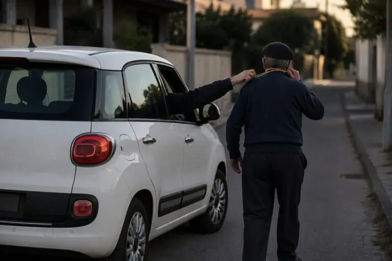 A bordo di un’auto scippano anziano, choc in strada