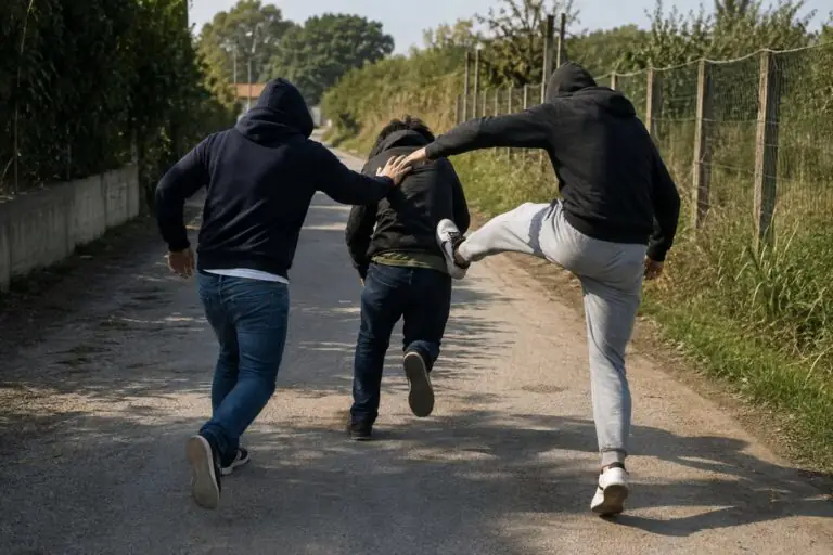 Lo inseguono e picchiano, choc sulla Provinciale