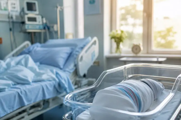 In terapia intensiva dopo il parto: apprensione per giovane mamma