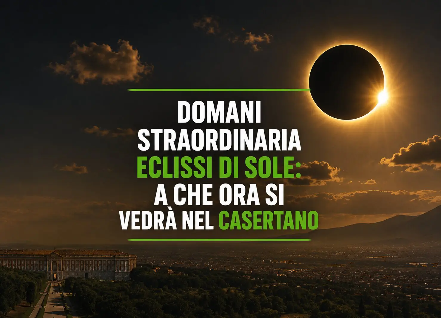 Eclissi solare casertano
