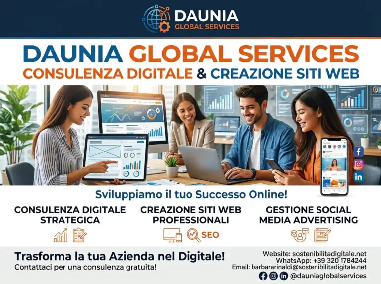 Daunia Global Services Commercial Network: il digitale sostenibile che parte dalle persone