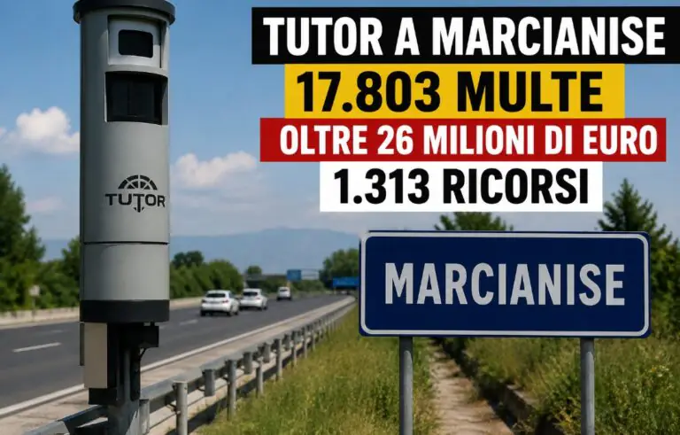 Tutor, la città dei 26 milioni di cassa: 17803 multe. I ricorsi