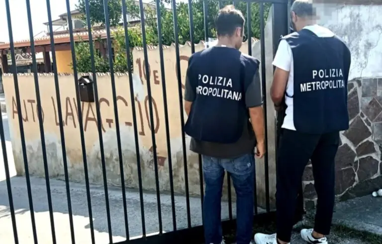 Sequestrato maxi autolavaggio di 500 metri quadrati