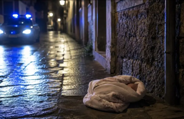 Neonato in strada, il sindaco: non è stato abbandonato