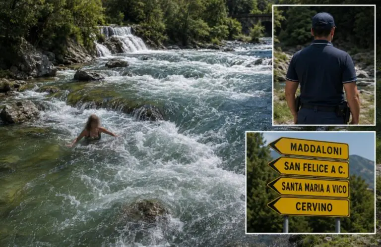 Vigile eroe si getta nel fiume per salvare turista
