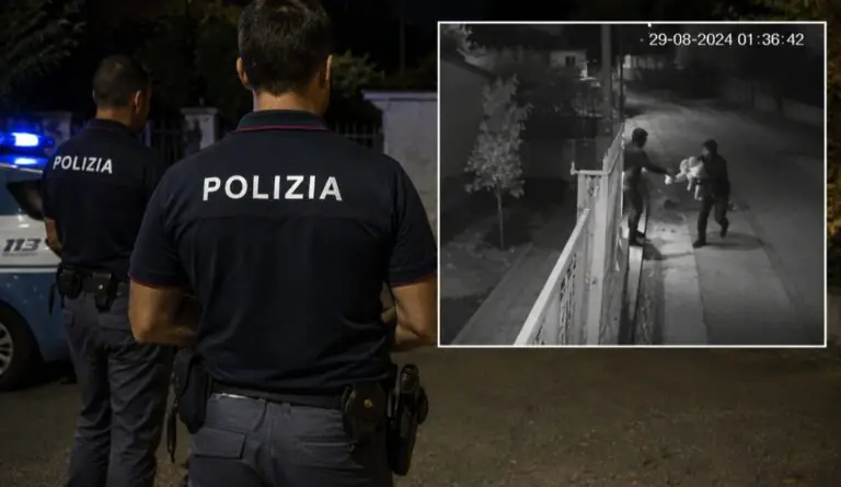 Bimba portata via, in un video le immagini del rapimento