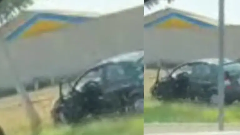 Sbanda e si schianta fuori strada, paura nella zona Pip