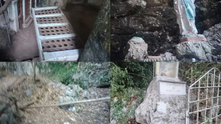 Vandalismo: assaltata grotta di San Michele