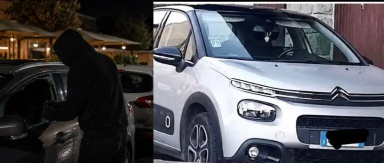 Furti a raffica: banditi assaltano auto e la portano via