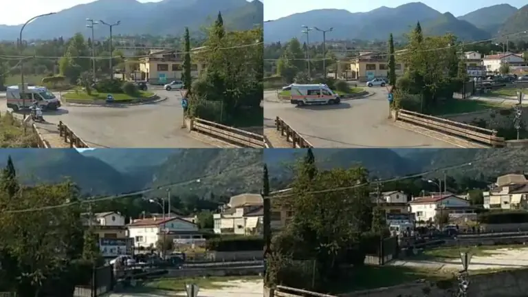 Frontale choc tra auto: 8 i coinvolti, tra cui una bimba