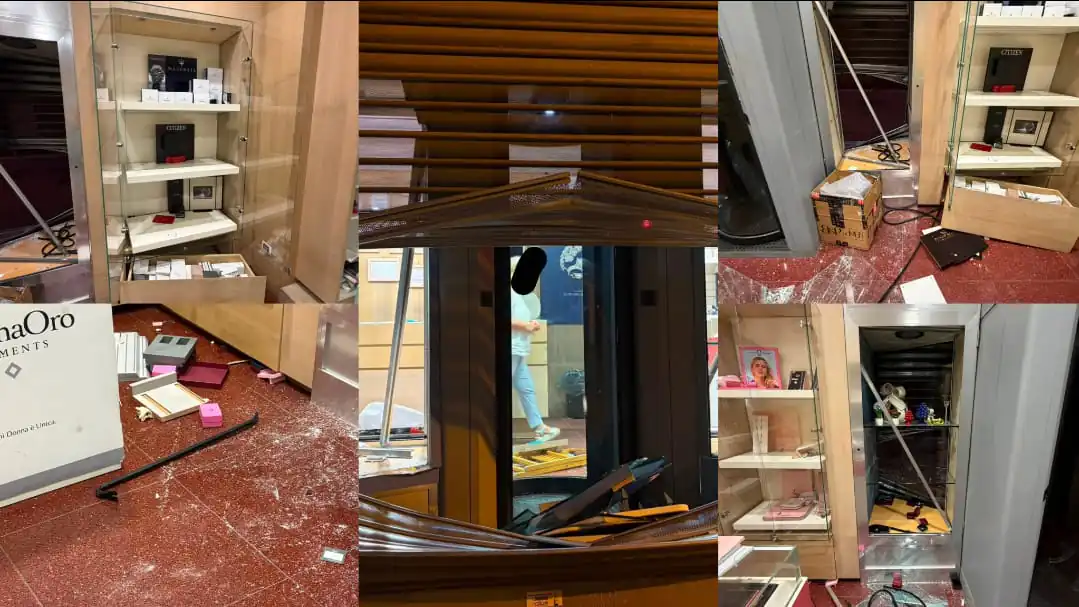 raid gioielleria marcianise